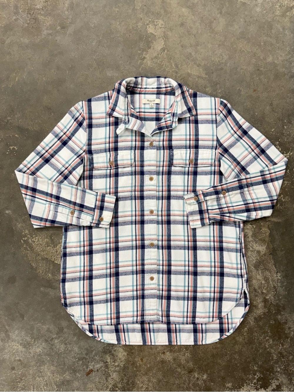Madewell Classic Ex-Boyfriend Plaid Flannel Shirt